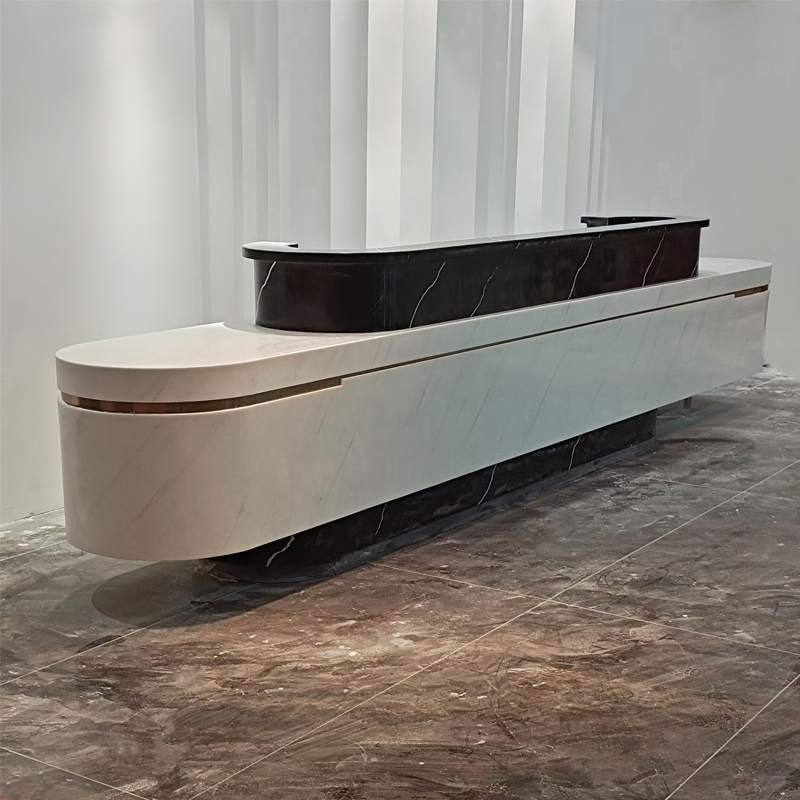 Solid Surface Reception Desk