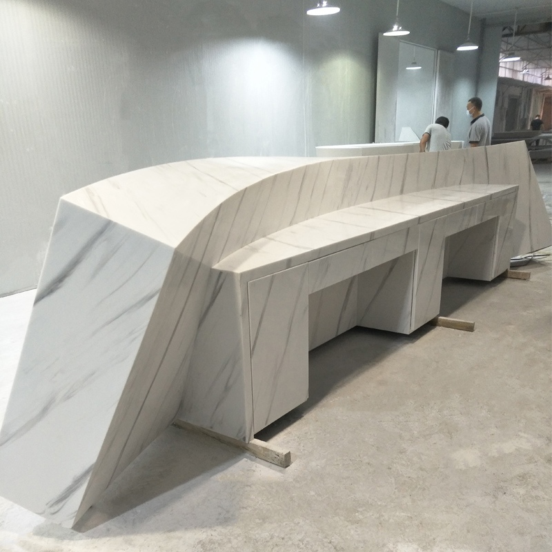 Quartz Reception Counter