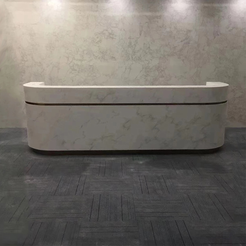 Artificial Stone Reception Desk Counter